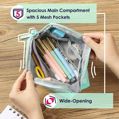 Pencil Case, Pencil Pouch, Pencil Bag, Pen Case, Pen Pouch, Pen Bag, School Pencil Case, College Pencil Case