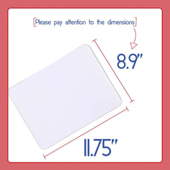 Kids Small Double-Sided Dry Erase Board with 3 Markers