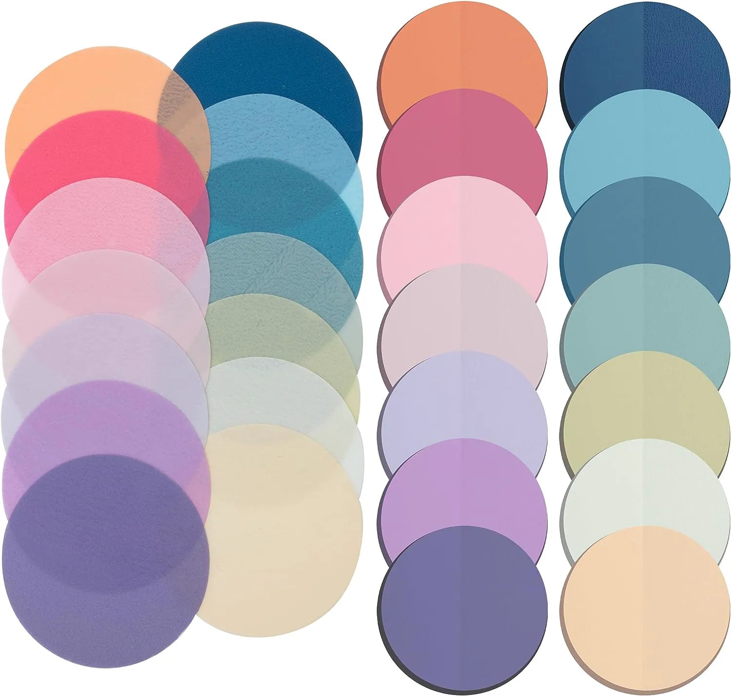 Round Transparent Sticky Notes (560 pcs)
